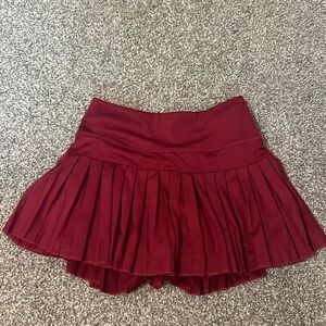 Gold Hinge Athletic Skirt